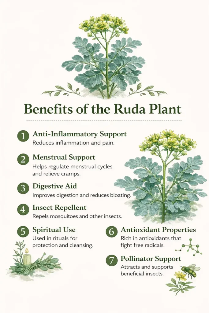 ruda-plant-medicinal-and-spiritual-benefits-infographic