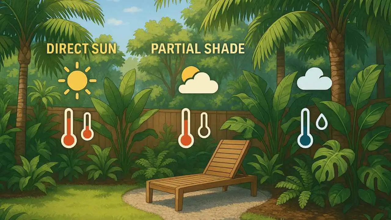 Garden Environment and Sunlight Zones