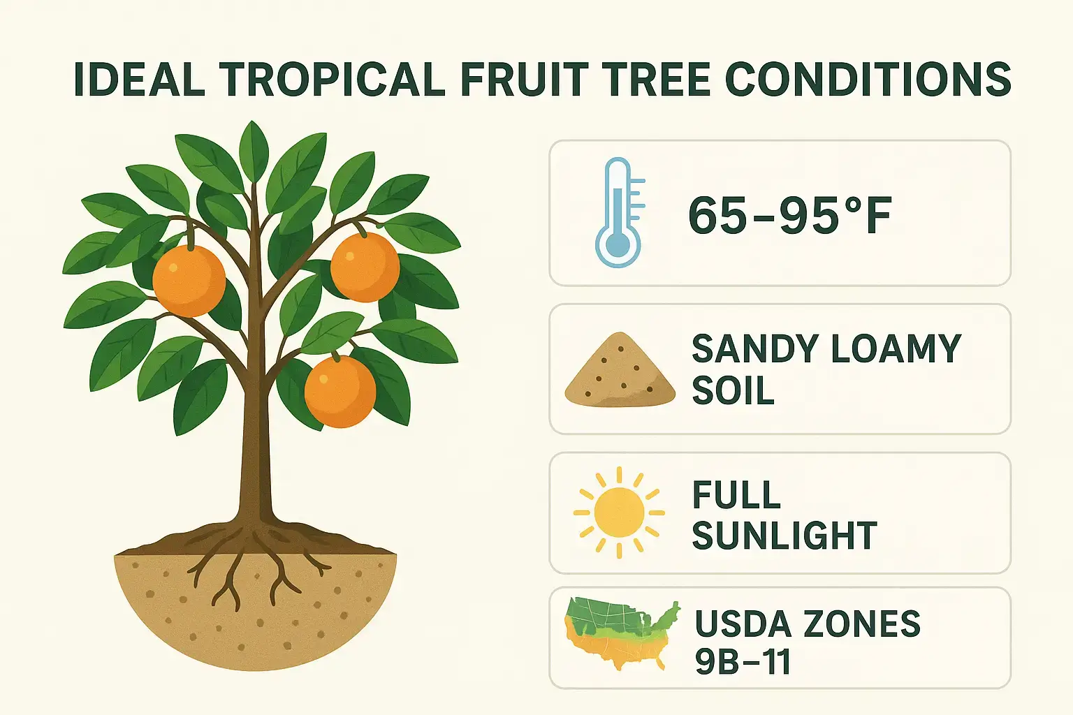 Tropical Fruit Tree
