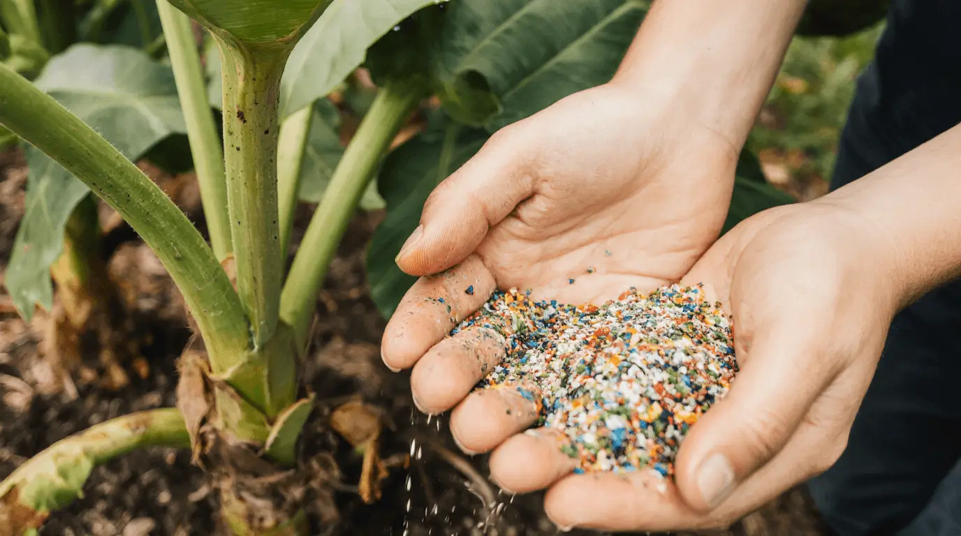 banana plant fertilizer