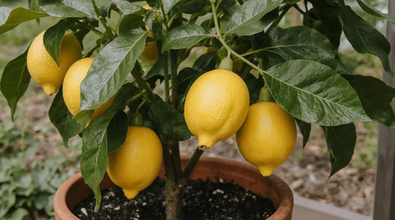 how big lemon trees get