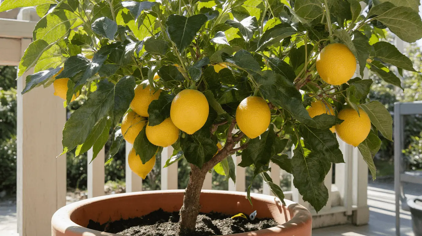 how big lemon trees get