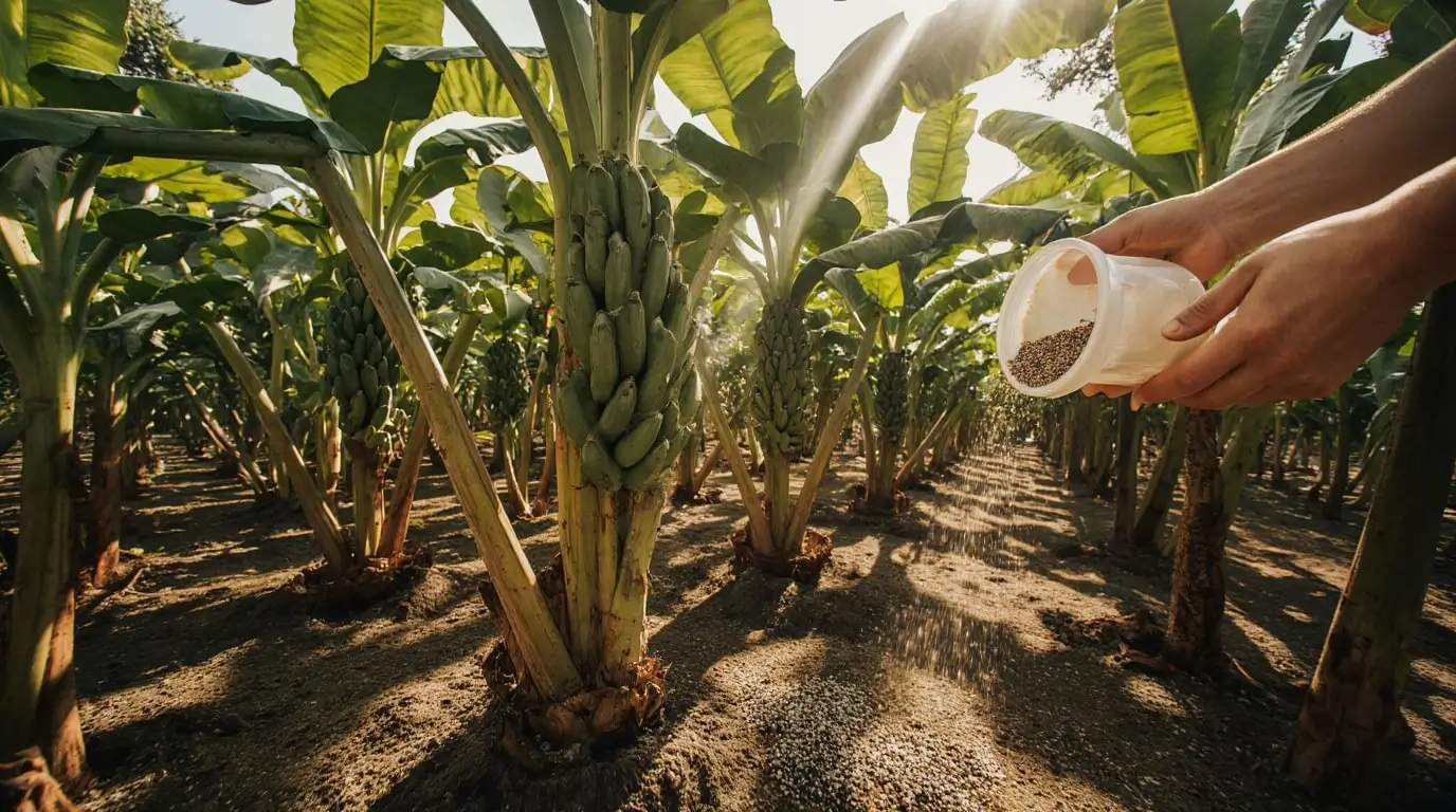banana plant fertilizer