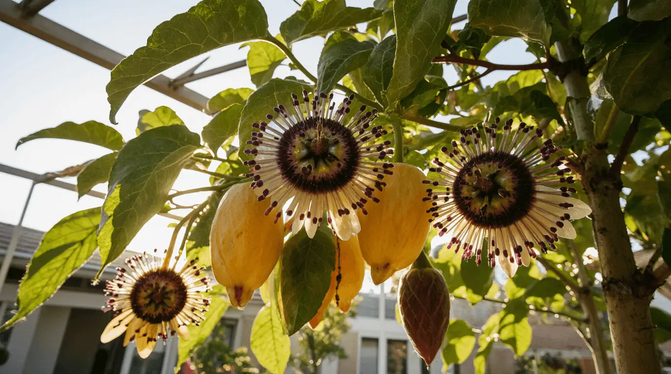 purple vs yellow passion fruit