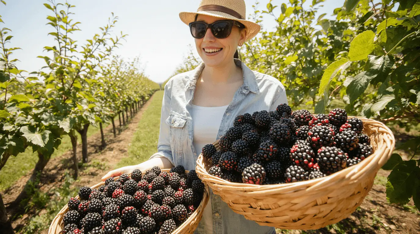 when are mulberries in season