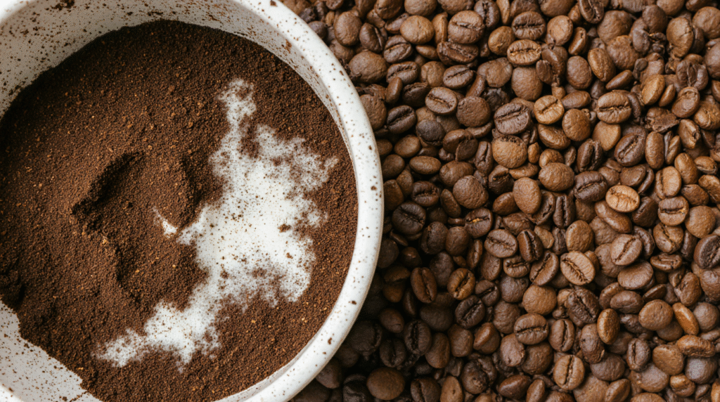 are coffee grounds good for citrus trees