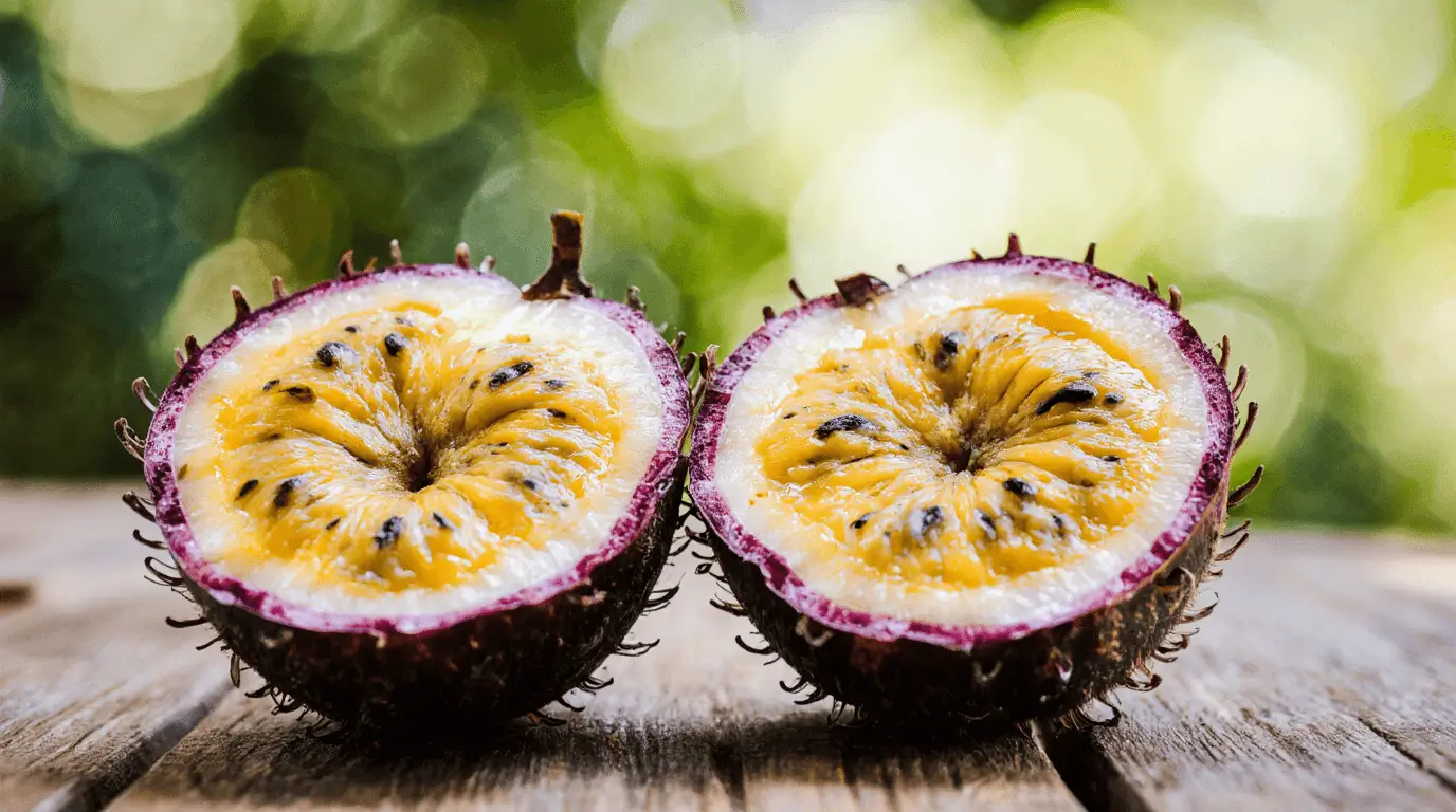 purple vs yellow passion fruit