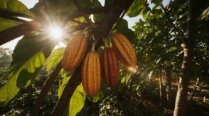 cocoa bean tree