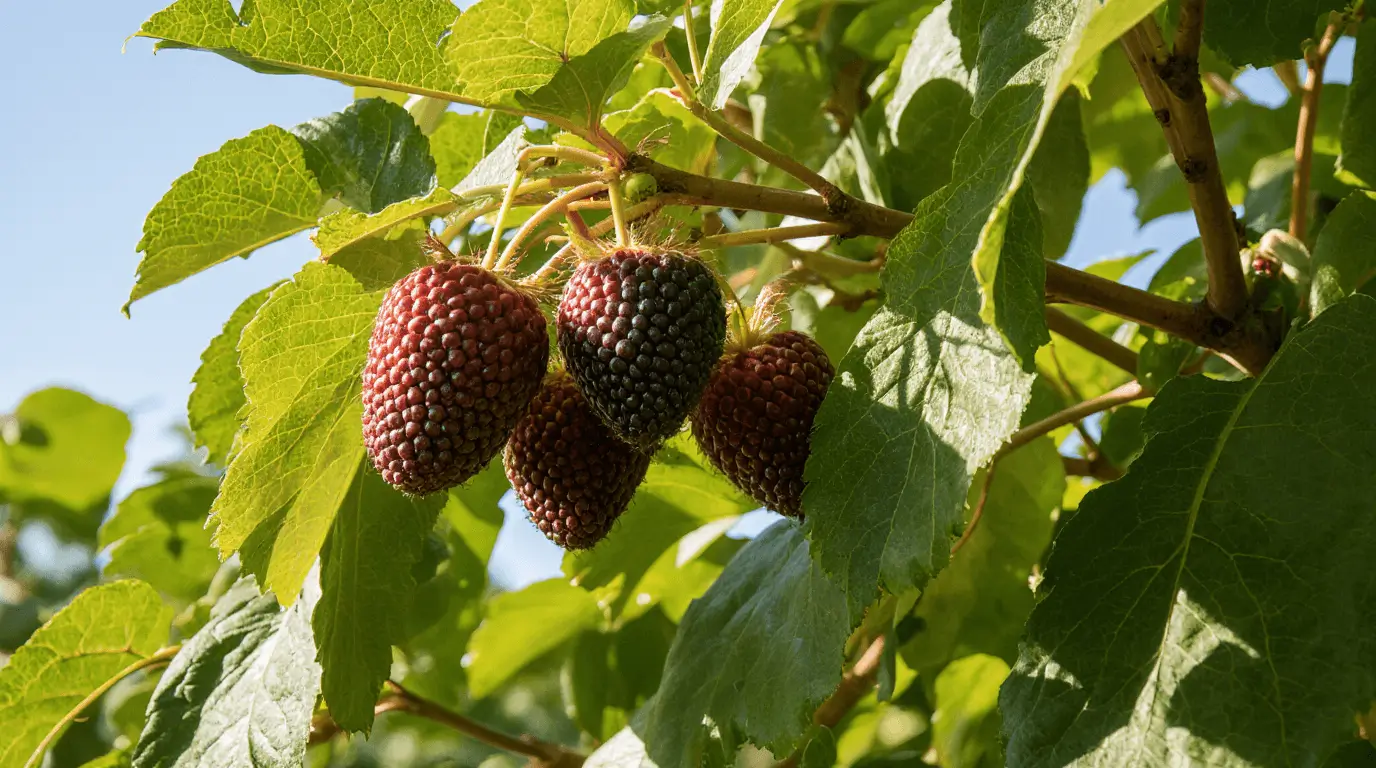 when are mulberries in season