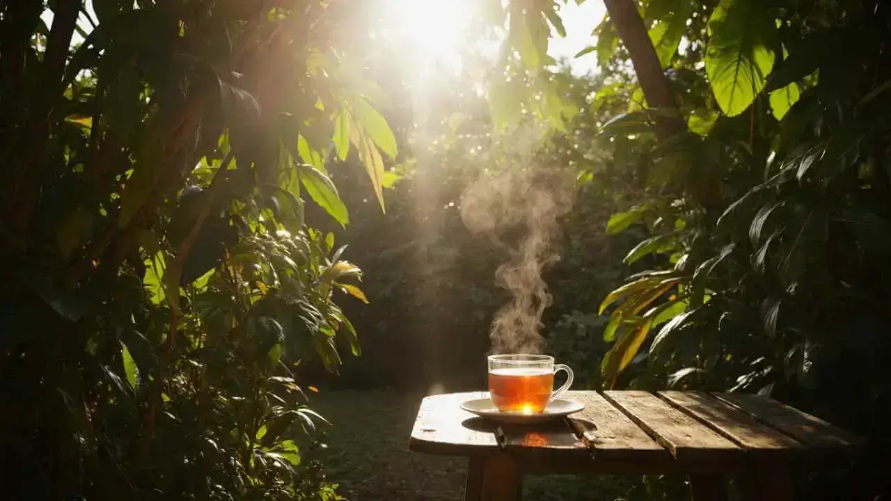 natural healing and wellness garden