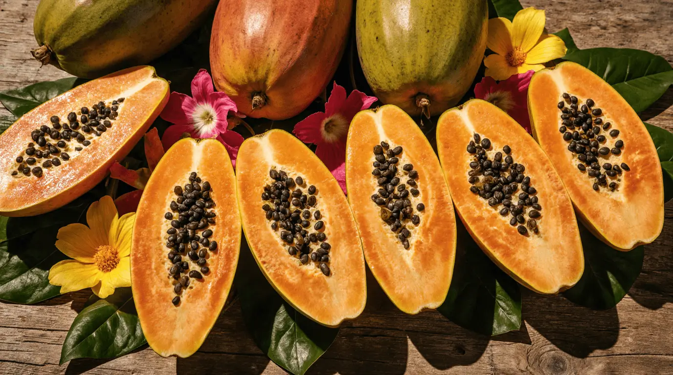 types of papaya