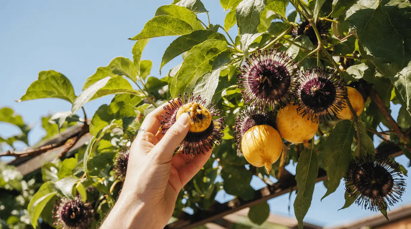 purple vs yellow passion fruit