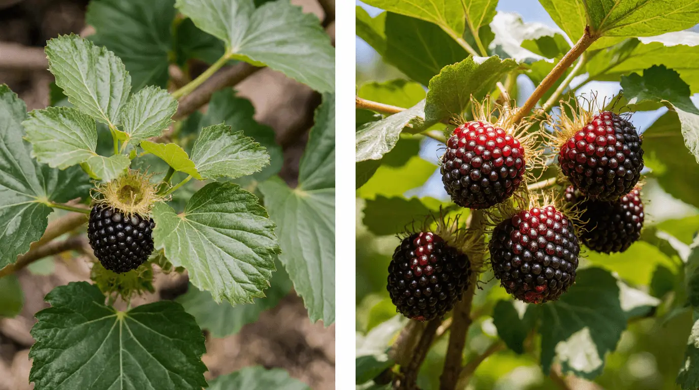 when are mulberries in season