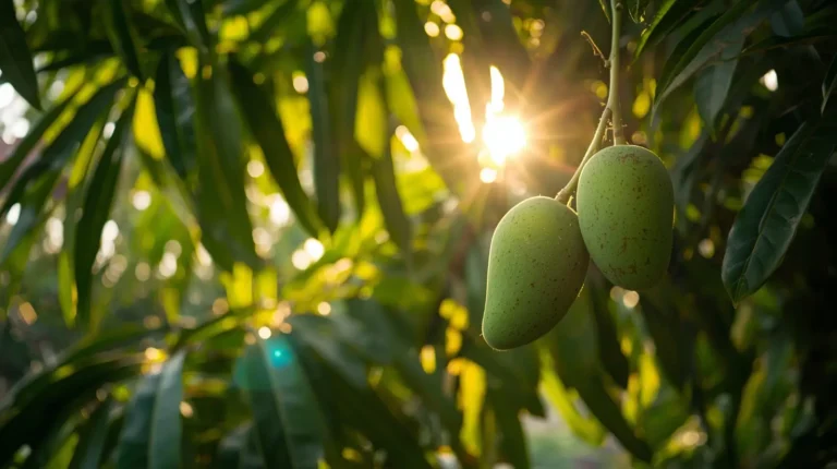 mango tree harvest