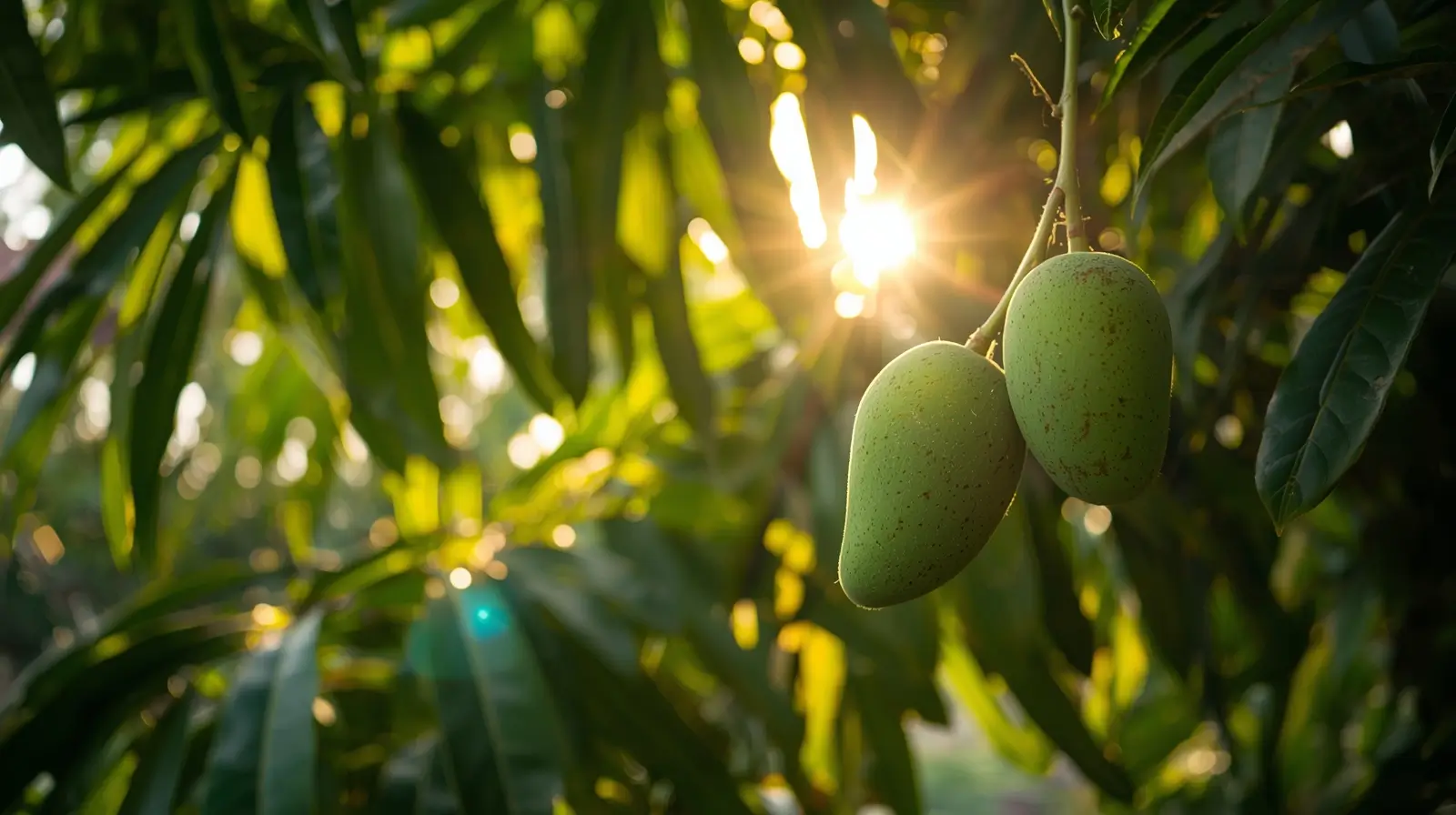 mango tree harvest