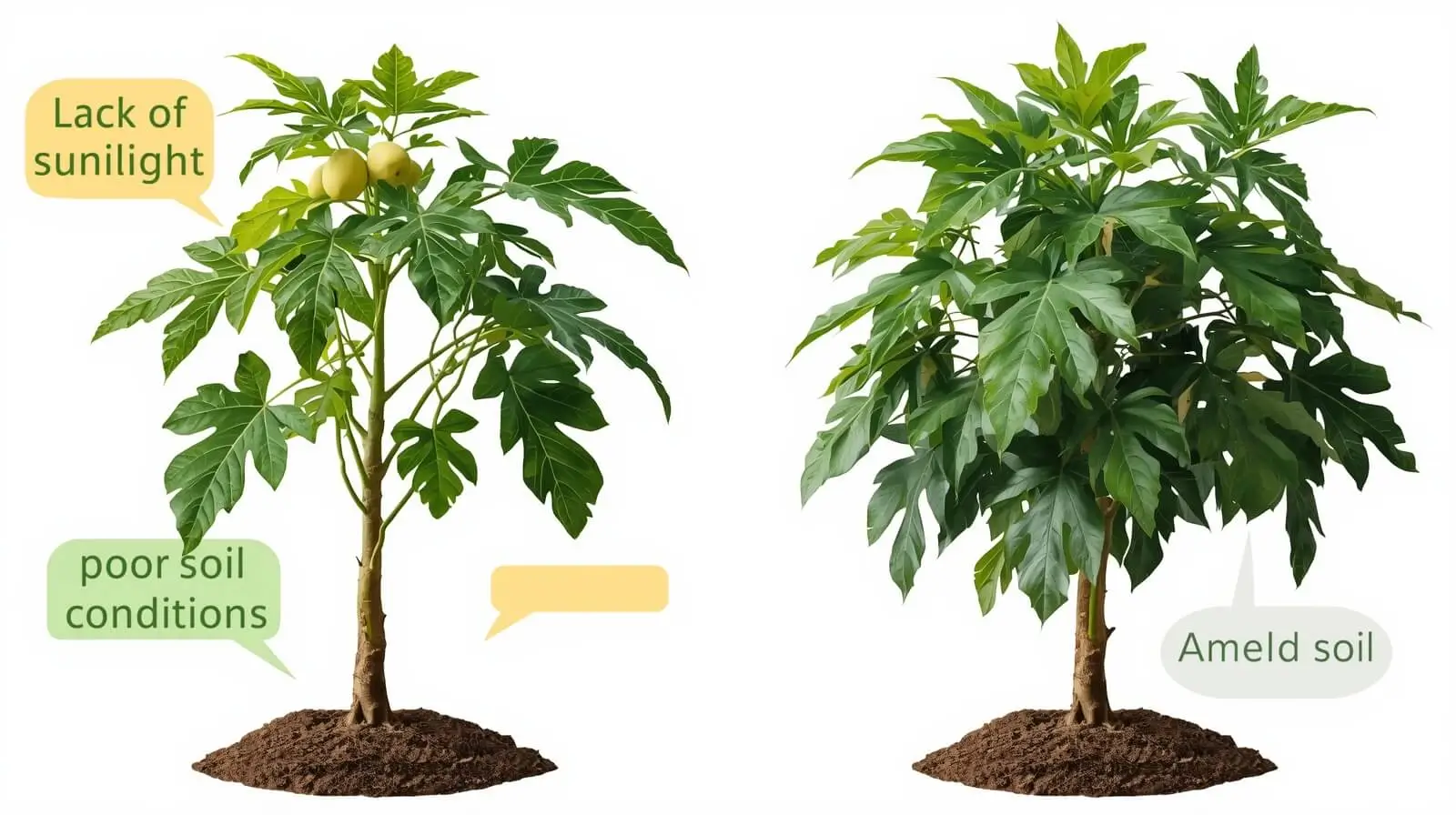 hawaiian papaya plant