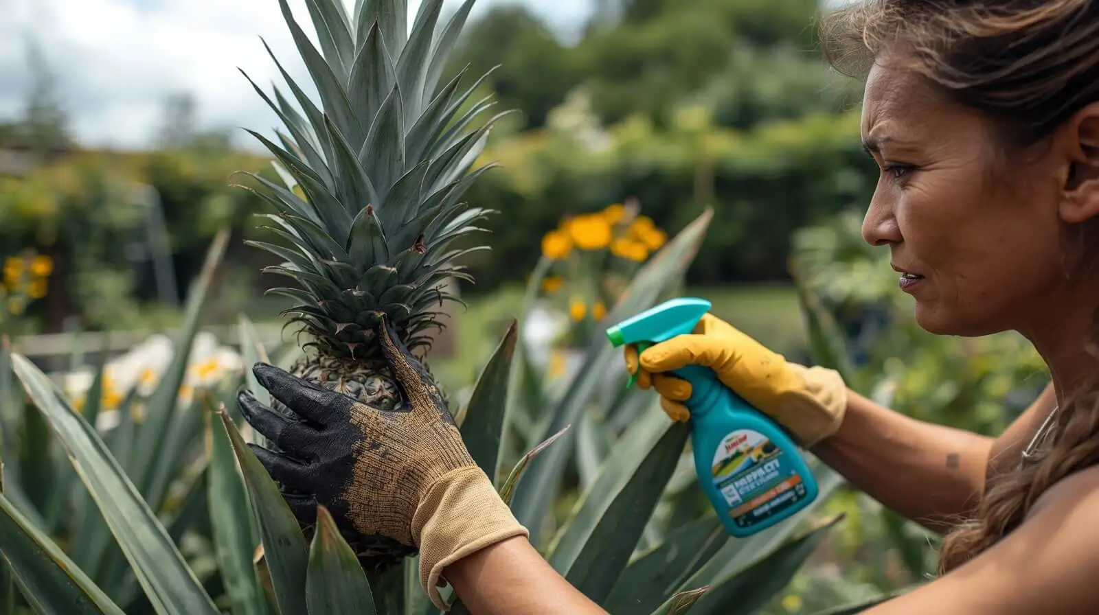 pineapple plant care
