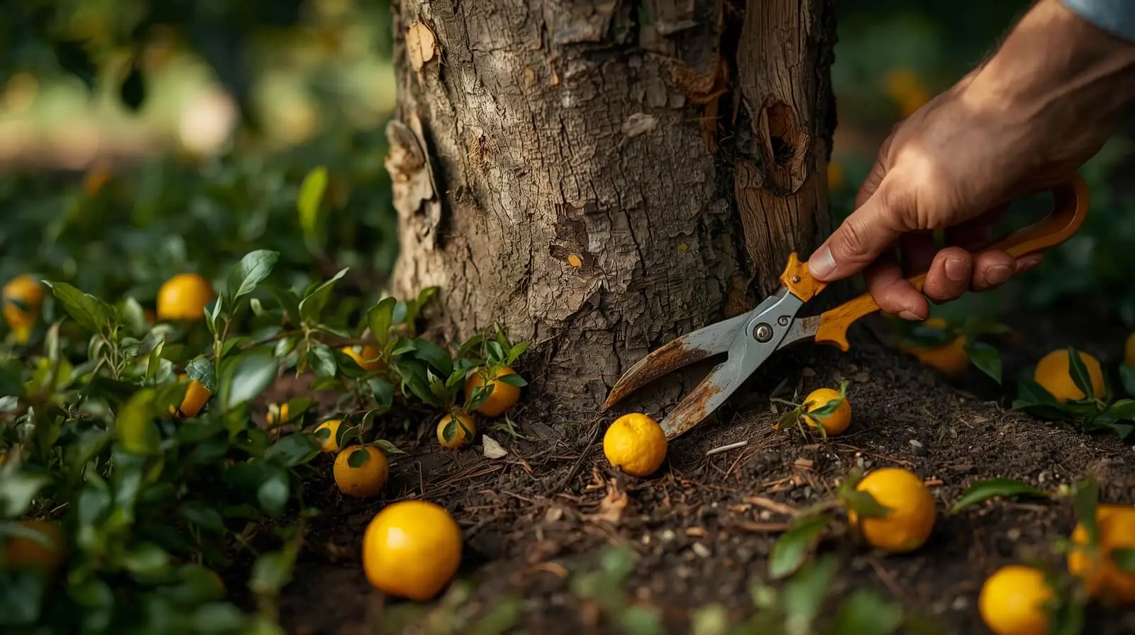 pruning a kumquat tree
