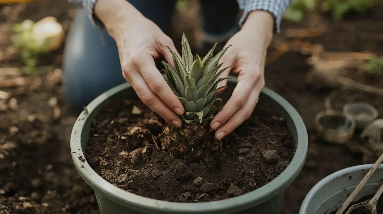 elite gold pineapple plant