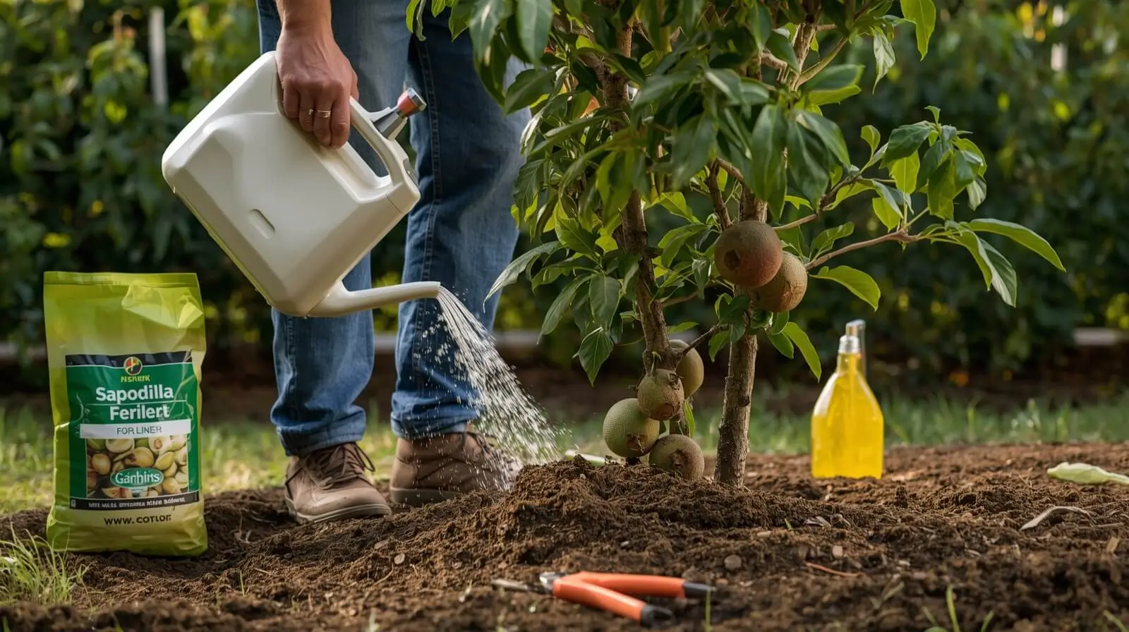 butterscotch sapodilla tree