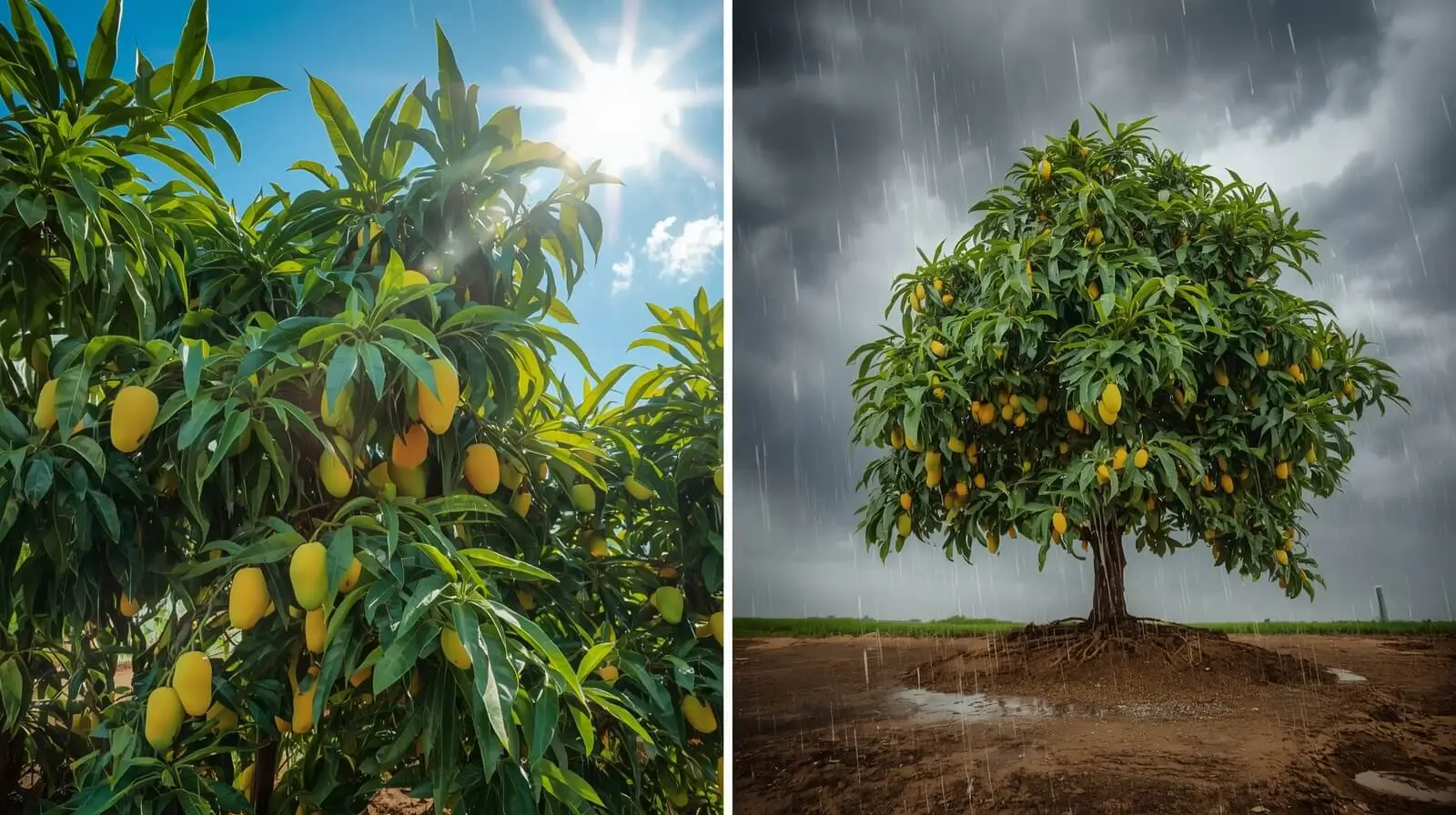 mango tree water requirement