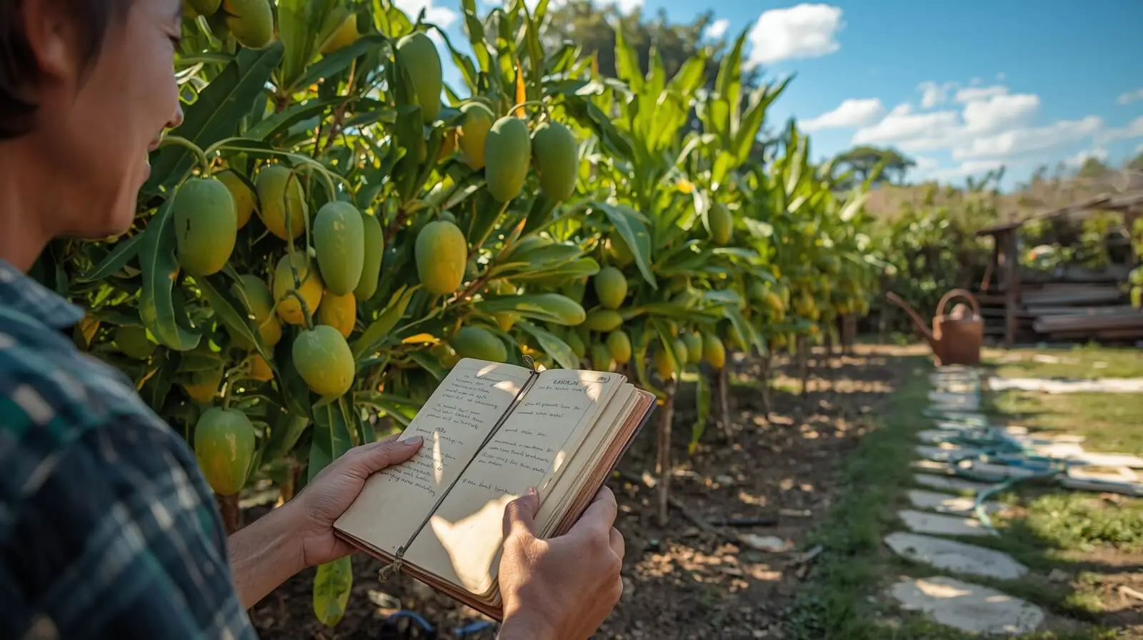 mango tree water requirement