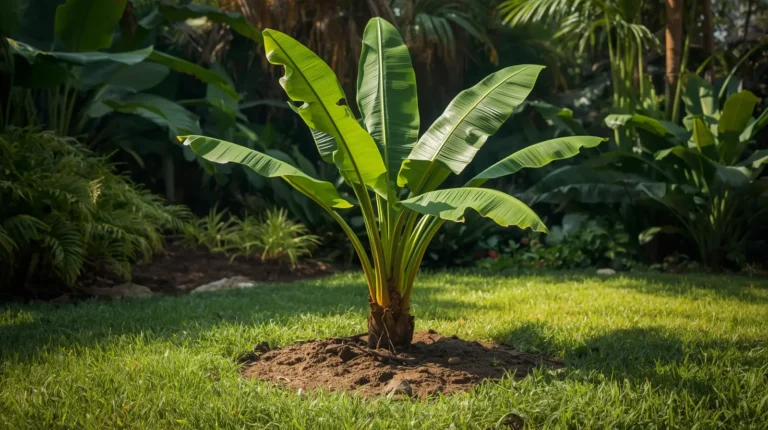 truly tiny banana tree