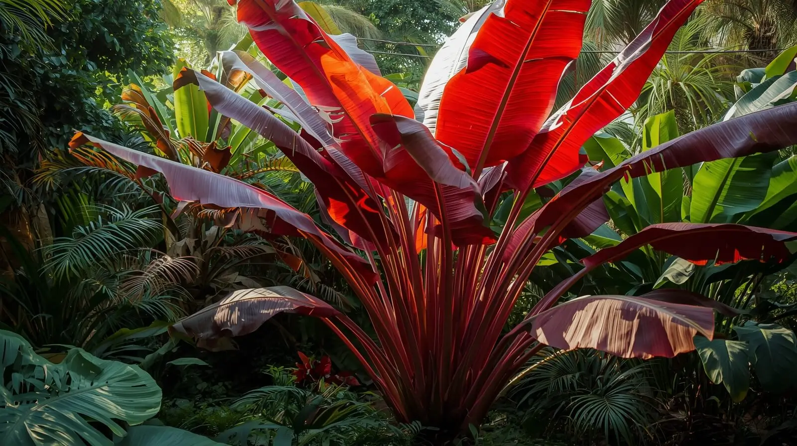 dwarf red banana tree