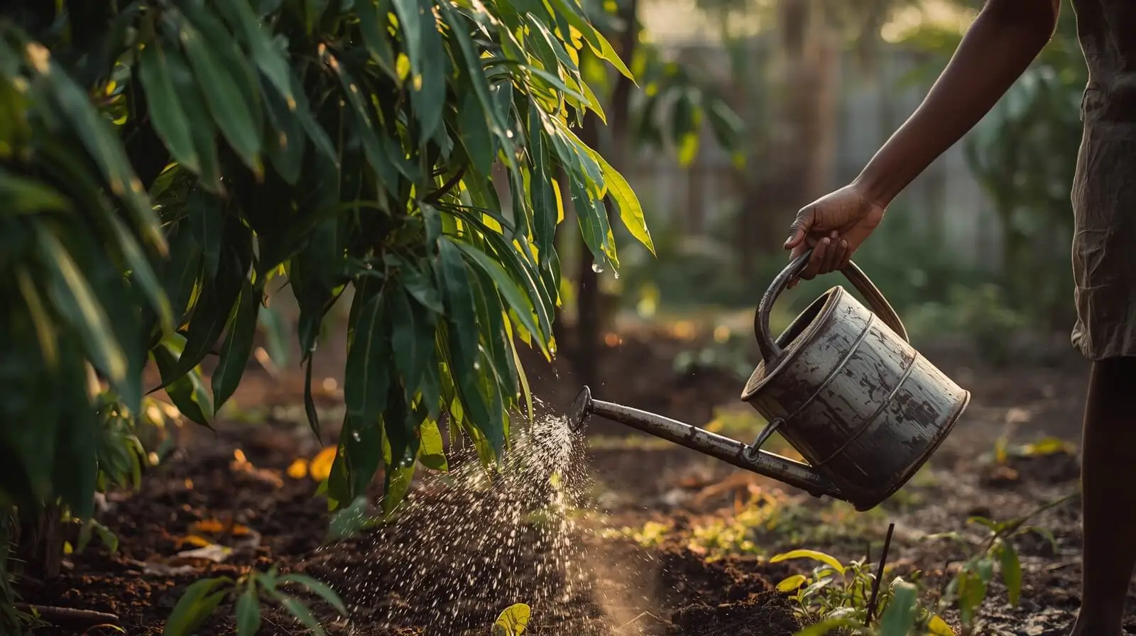 mango tree water requirement