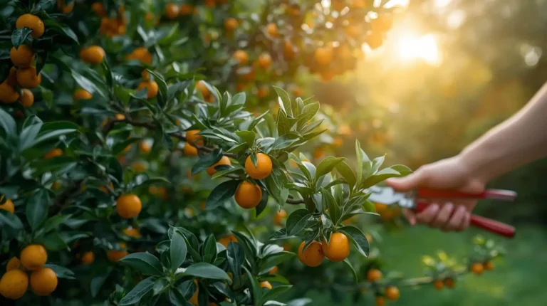 pruning a kumquat tree