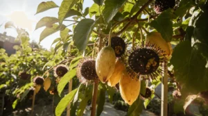 passion fruit harvest