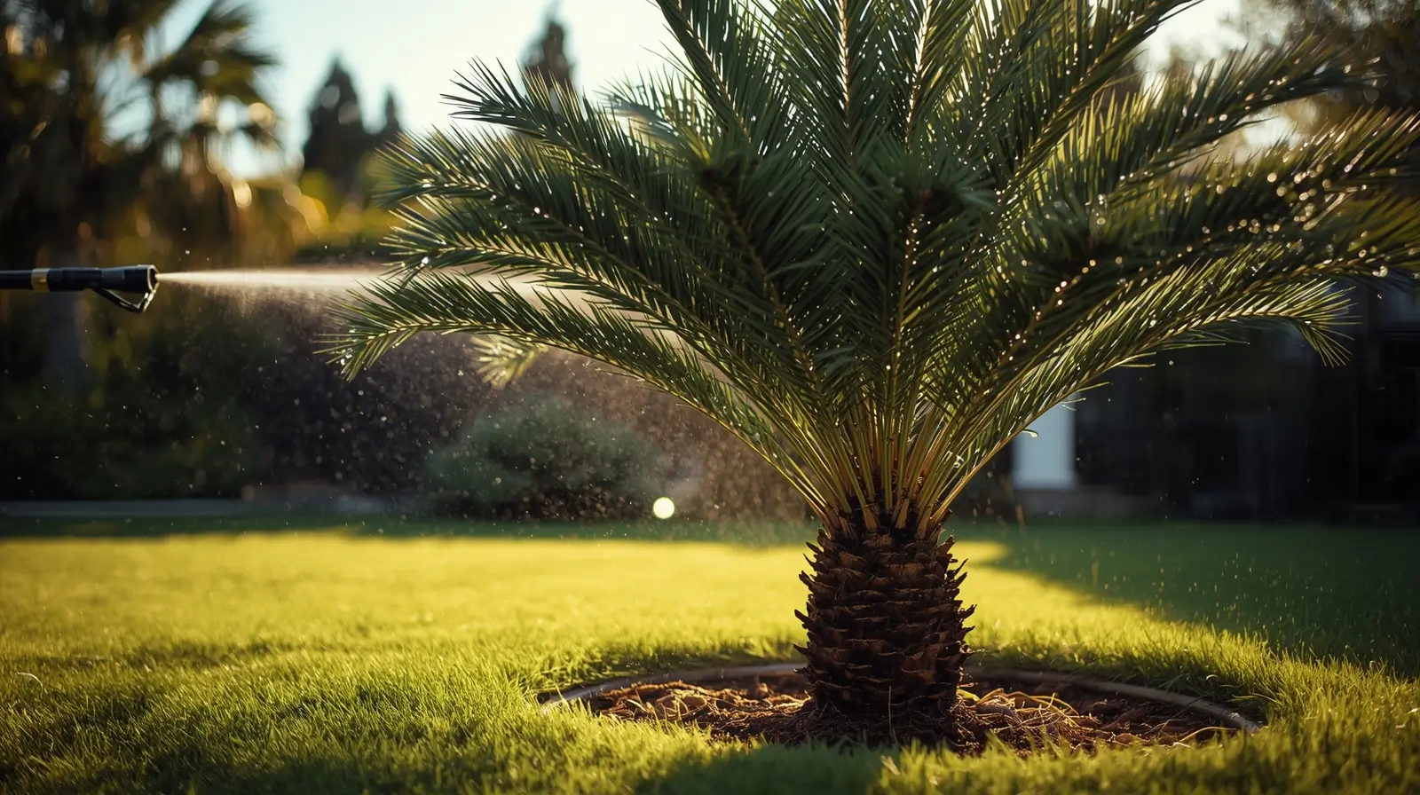 christmas palm trees in florida