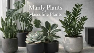Manly Plants & Masculine Plants