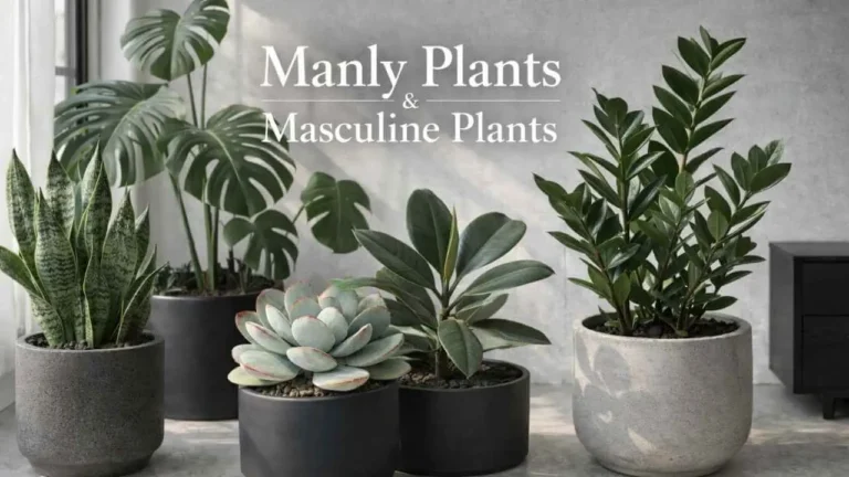 Manly Plants & Masculine Plants