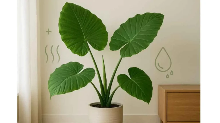 elephant ear plant indoor benefits
