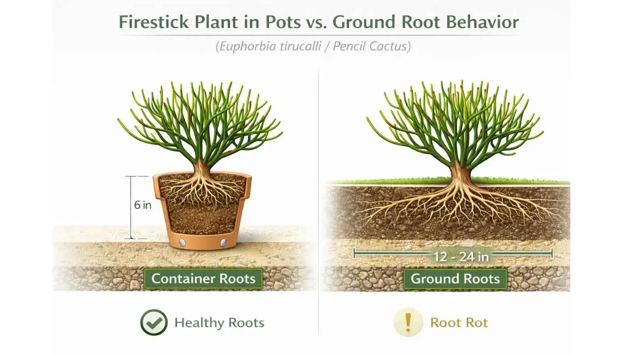 firestick plant root system