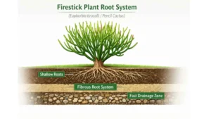 firestick plant root system