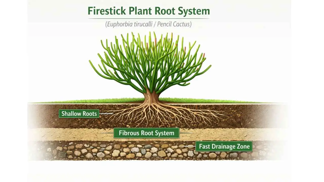 firestick plant root system