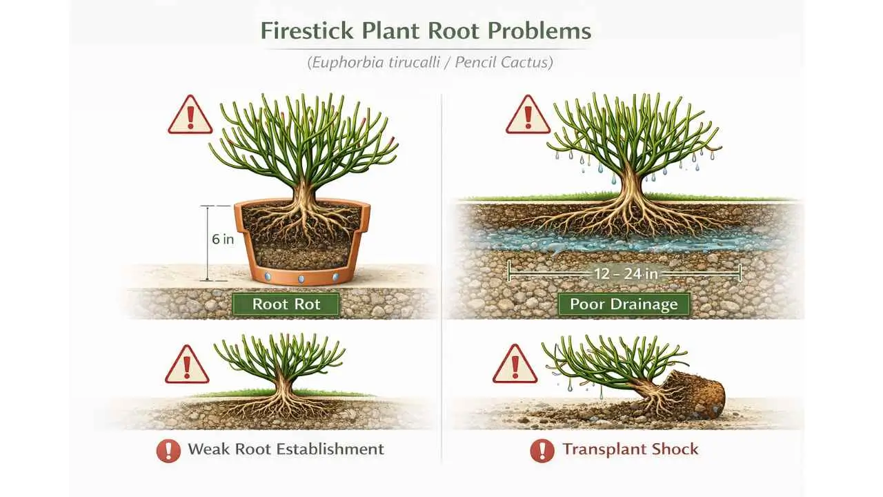firestick plant root system
