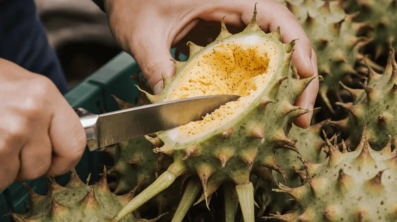 golden dragon fruit plant growing tips