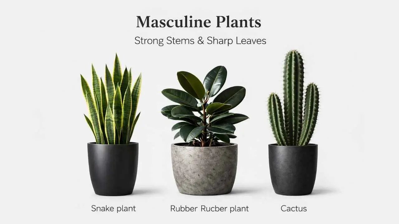 masculine plants