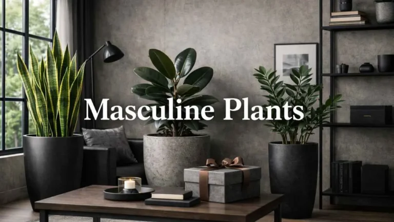 masculine plants