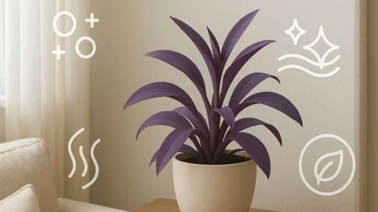 purple heart plant indoor benefits