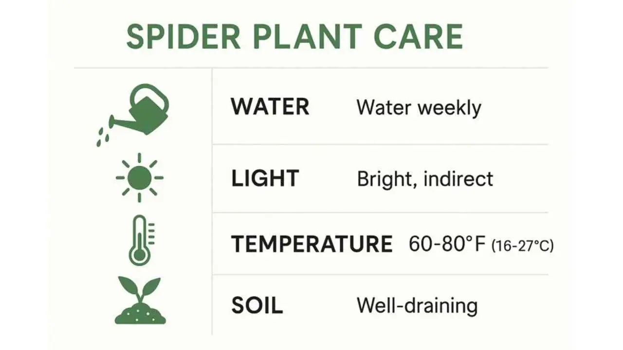 spider plant indoor benefits