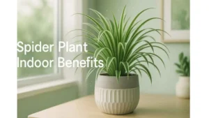 spider plant indoor benefits
