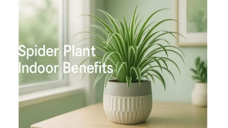 spider plant indoor benefits