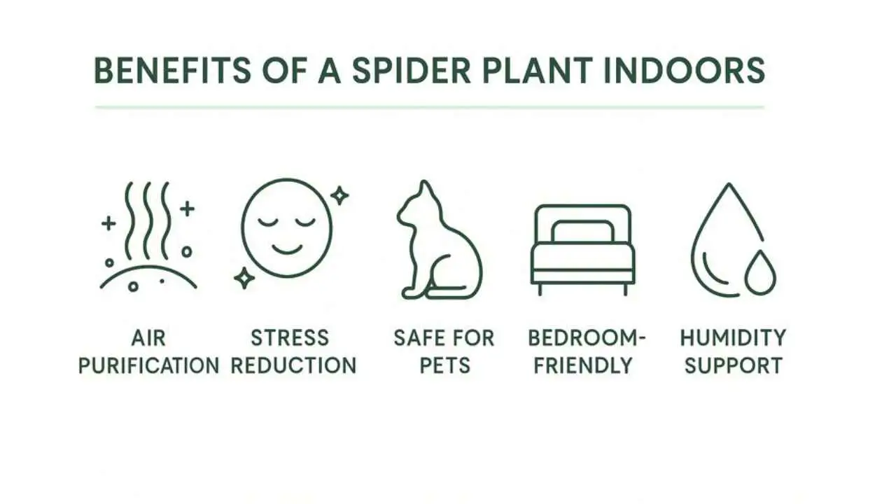 spider plant indoor benefits