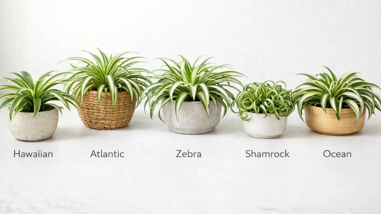 spider plant varieties