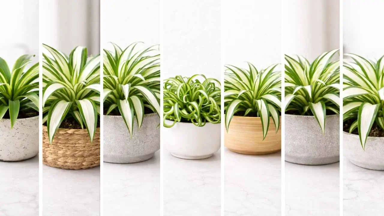 spider plant varieties