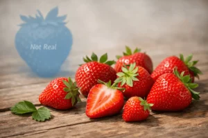 are there blue strawberries